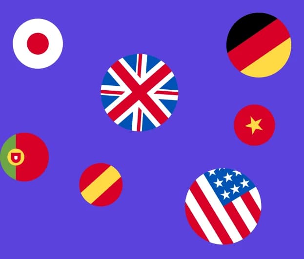 Flags of the countries Zimran products reach
